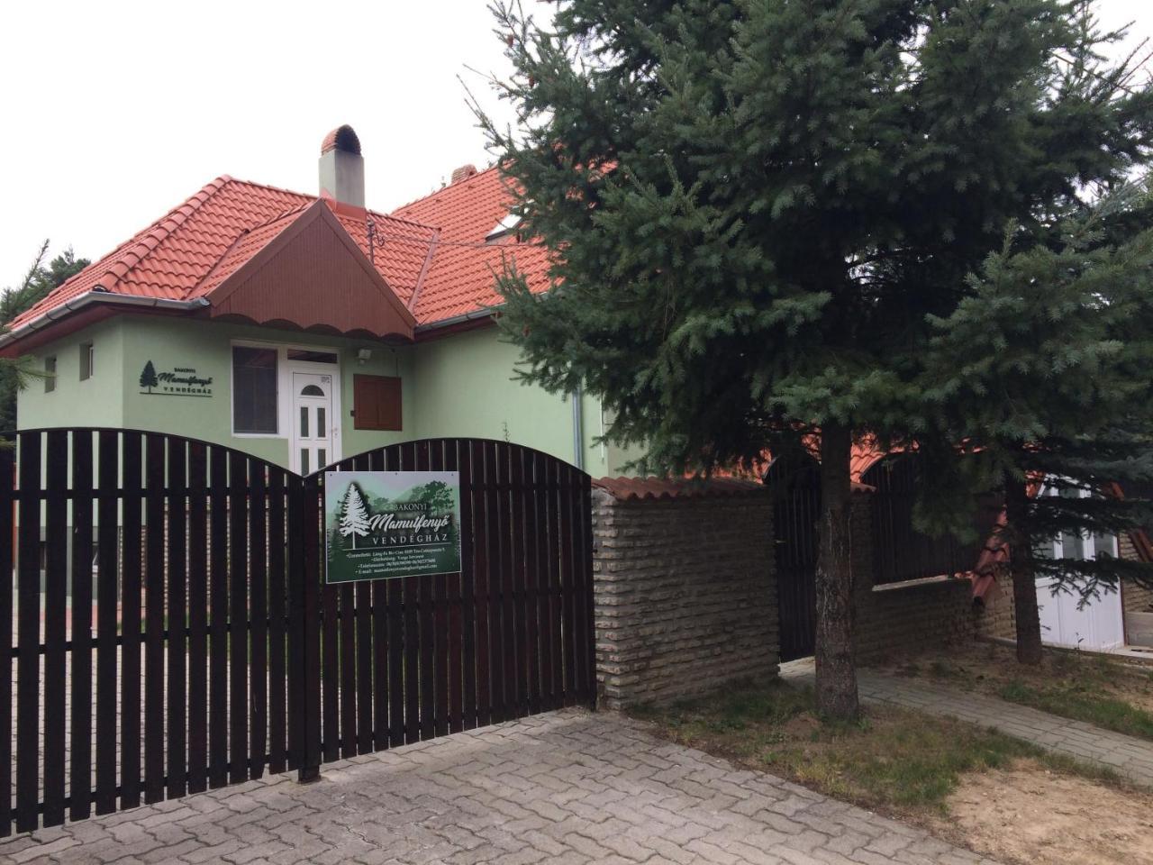 Bakonyi Mamutfenyo Vendeghaz Apartment Tés Exterior foto