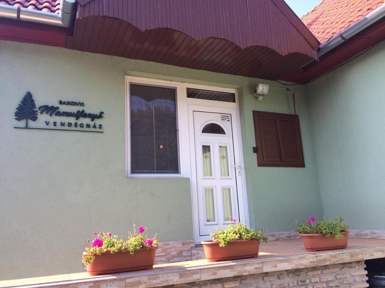 Bakonyi Mamutfenyo Vendeghaz Apartment Tés Exterior foto